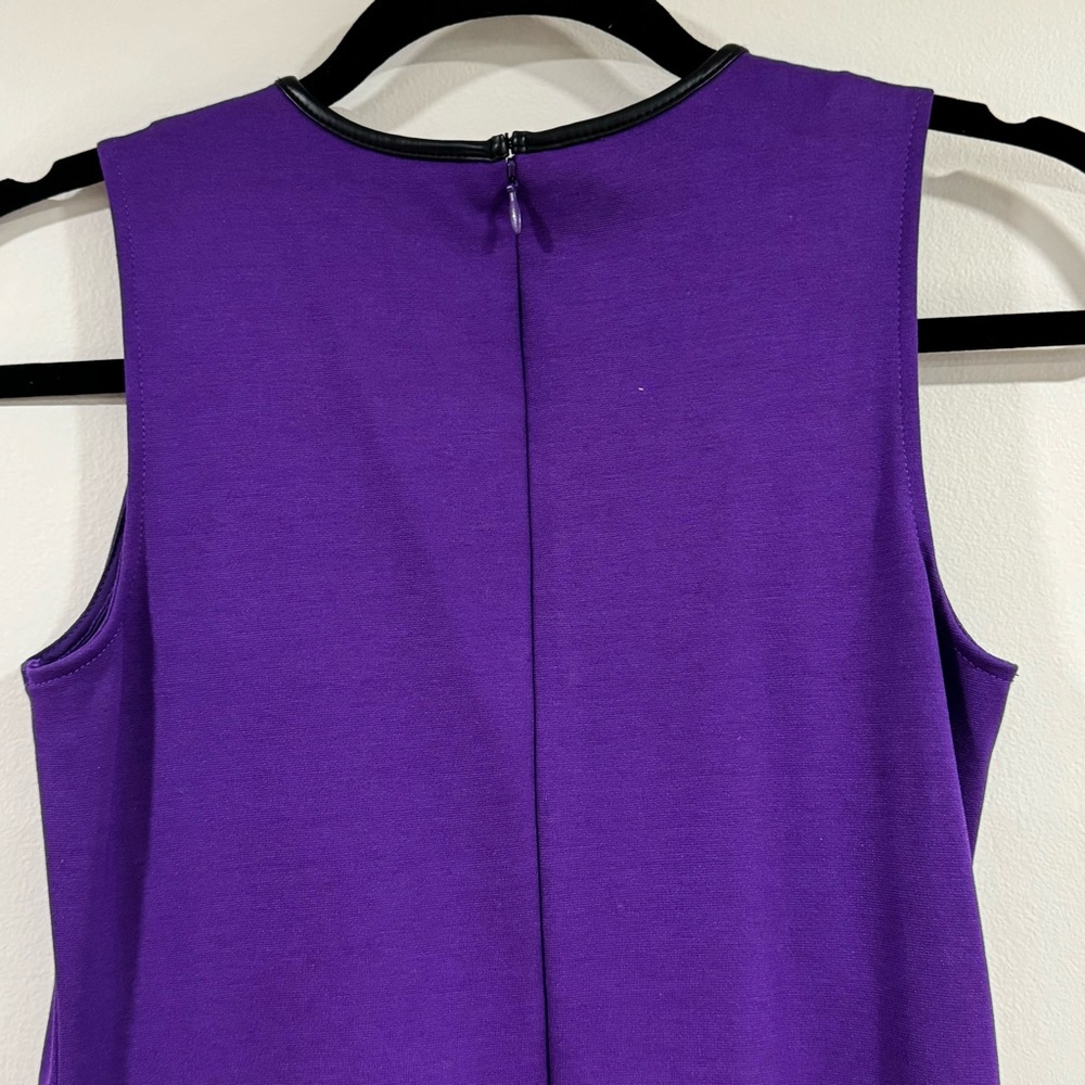 LAUREN Ralph Lauren Purple Fit & Flare Dress PXS - Picture 5 of 8